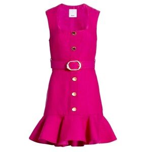 Acler fuchsia dress